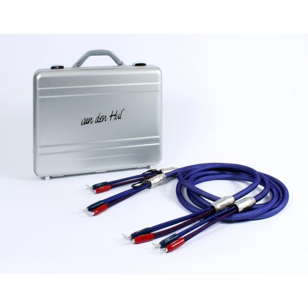 Акустический кабель Van Den Hul Mounted set 3T The Cloud Limited Edition Hybrid 5m BERRI bi-wiring (2-4) blue артикул A118650-1 в интернет-магазине «HiFi-Trade»