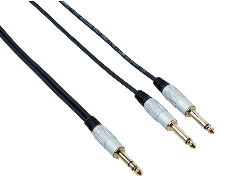 Кабель межблочный стерео Jack-2Jack Bespeco RCY200 2 m артикул A146562-1