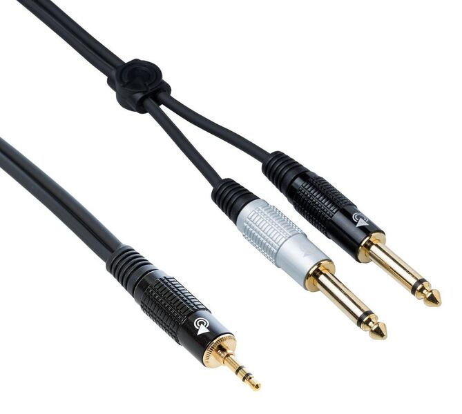 Кабель miniJack-2Jack Bespeco EAYMSJ150 1.5 m артикул A146413-1