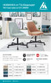 Кресло Бюрократ CH-340M/VELV90 (Office chair CH-340M light brown Velvet 90 cross metal) артикул A148287-1-5