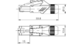 Разъем Roxtone RJ45C5E-PH-BK артикул A135620-1-2