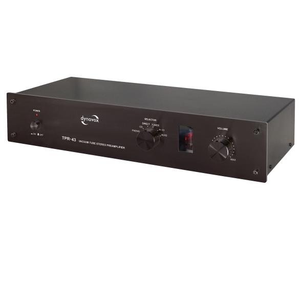 Стерео предусилитель Dynavox TPR-43 black артикул A107890-1