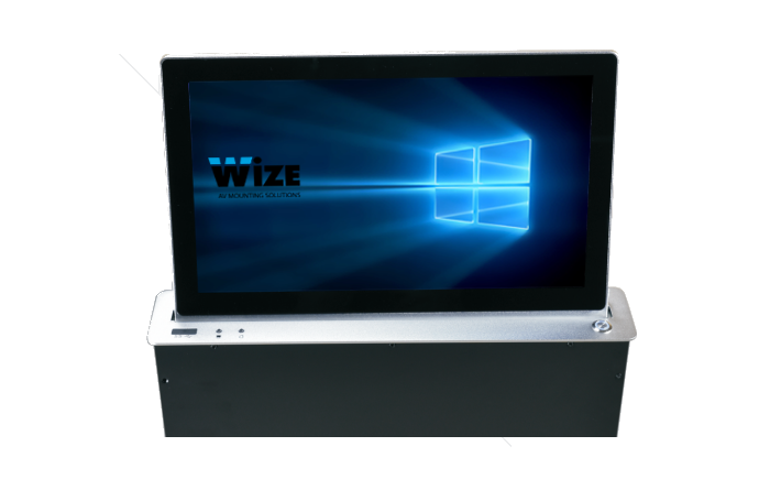 Моторизованный выдвижной монитор Wize Pro WR-15GF silver артикул A136880-1