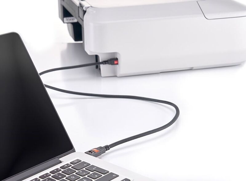 Кабель Eagle Cable DELUXE USB 2.0 A - B 0.8m #10060008 артикул A147195-1-9