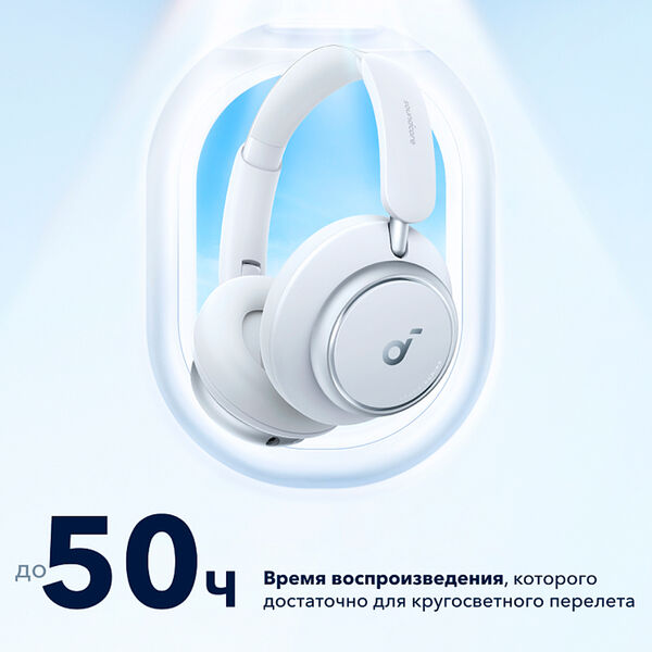 Беспроводные наушники Soundcore Space Q45 White артикул A161305-1-4