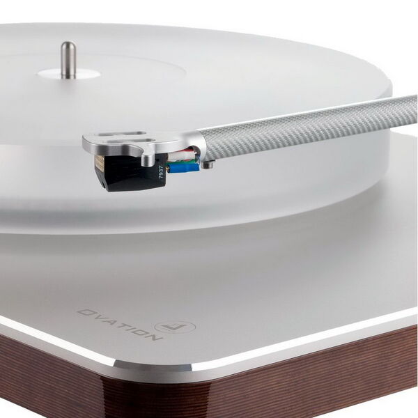 Стол проигрывателя винила Clearaudio Ovation Silver/Wood артикул A123886-1-2