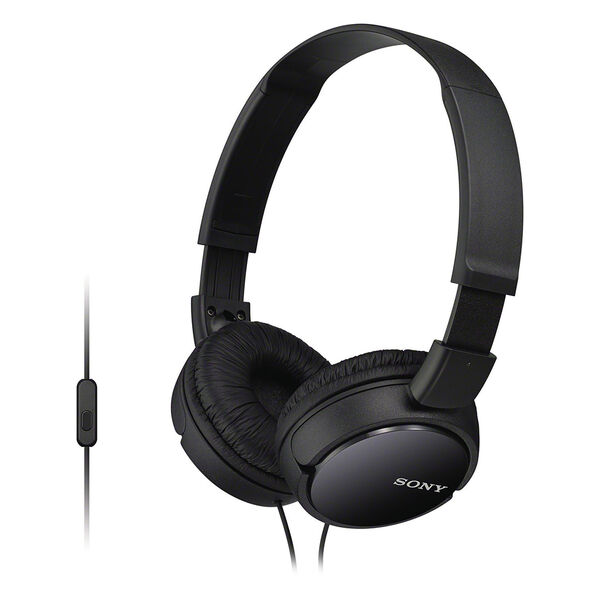 Наушники Sony MDR-ZX110AP black артикул A106527-1