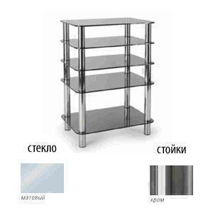Metaldesign MD 108-5 матовое стекло-хром Стойка под аппаратуру артикул X33965850-1