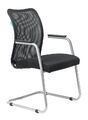 Кресло Бюрократ CH-599AV/TW-11 (Office chair CH-599AV black TW-01 seatblack TW-11 mesh/fabric runners metal металлик) артикул A148230-1-1