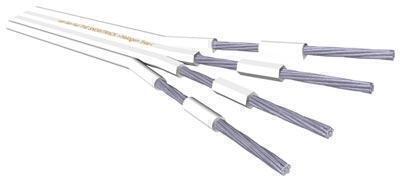 Готовые акустические кабели Van den Hul The Snowtrack Bi-Wiring (пайка/цанга) 10,0m white артикул X33915848-1