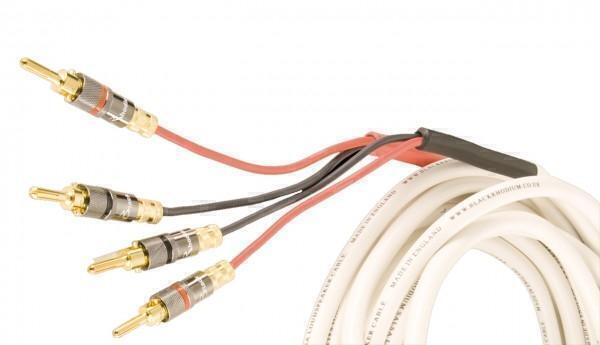 Готовые акустические кабели Black Rhodium SALSA 1.2 White 3m артикул X33921145-1 в интернет-магазине «HiFi-Trade»