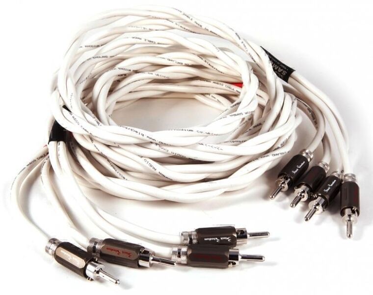 Готовые акустические кабели Black Rhodium SAMBA White 3m артикул X33921065-1