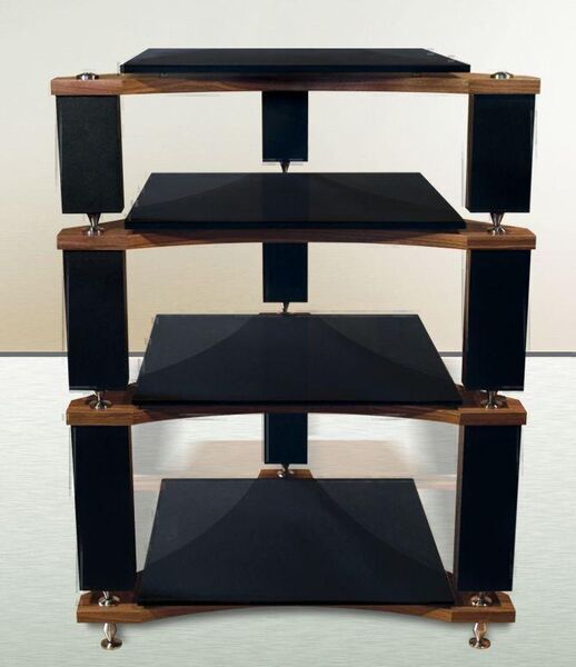 Стойки под аппаратуру Antall (main) Hi-End Base+300+200+150+150 american walnut артикул X33960854-1 в интернет-магазине «HiFi-Trade»