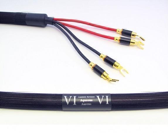 Готовые акустические кабели Purist Audio Design Aqueous Aureus Bi-Wire Speaker Cable 1.5m (banana) CC Luminist Revision артикул X33916657-1