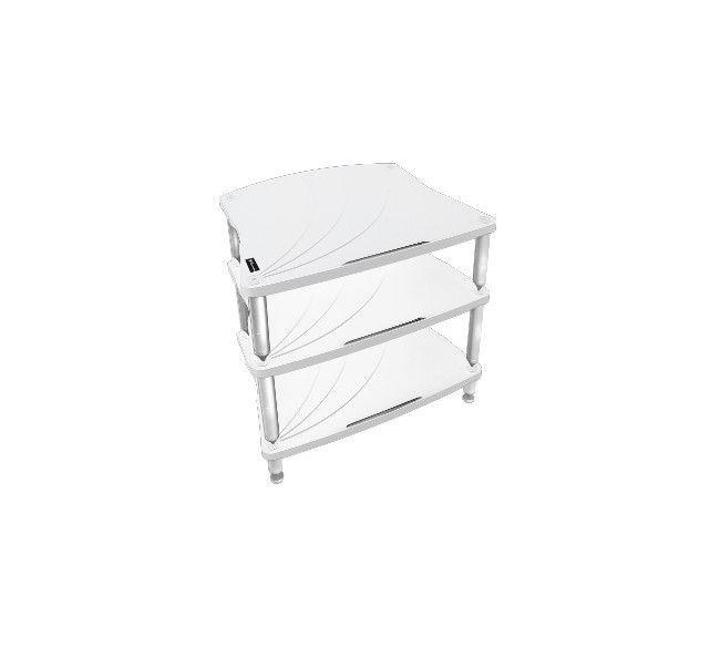 Стойка под Hi-Fi Bassocontinuo LYRA XL4 2.1 Inside White 140 mm (ножки белые) артикул A164610-1 в интернет-магазине «HiFi-Trade»