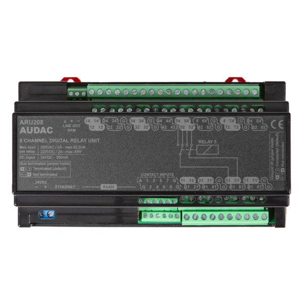 Релейный модуль Audac ARU208 артикул A130567-1-3