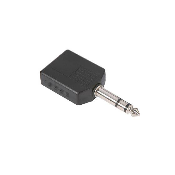 Переходник Adam Hall 7546 (2 x 6,3 stereo Jack(F) - 6,3 Jack stereo) артикул A145638-1