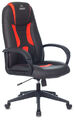 Кресло Zombie 8 RED (Game chair 8 black/red eco.leather cross plastic) артикул A148151-1-1