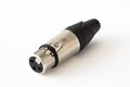 3 – х контактный кабельный разъем типа XLR мама Anzhee XLR-F SILVER артикул A131063-1-2