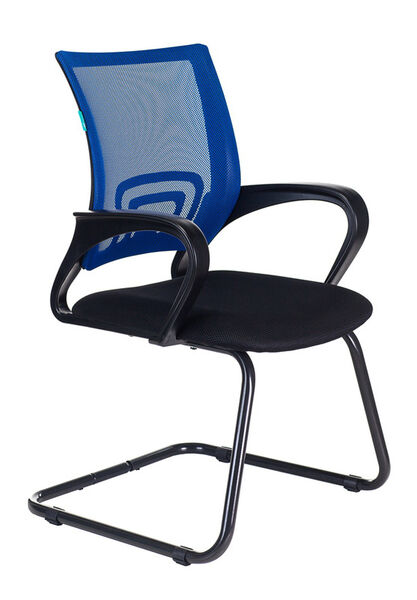 Кресло Бюрократ CH-695N-AV/BL/TW-11 (Office chair CH-695N-AV blue TW-05 seatblack TW-11 mesh/fabric runners metal черный) артикул A148328-1 в интернет-магазине «HiFi-Trade»