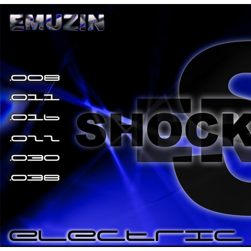 Струны для электрогитары Emuzin Shockers 6SR 8-38 артикул A168461-1 в интернет-магазине «HiFi-Trade»