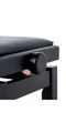 Банкетка для пианино Bespeco SG101BSSN Matt Black/Black Vinyl артикул A146398-1-3