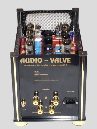 Усилитель мощности AUDIO VALVE Avalon black артикул A106897-1-3