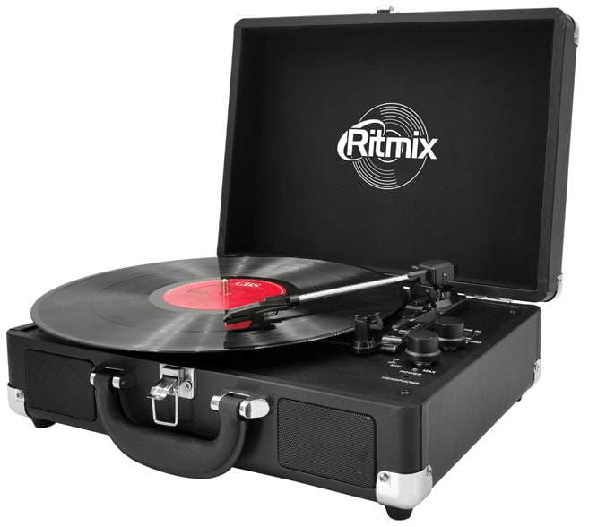 Проигрыватель винила Ritmix LP-120B Black артикул A138702-1 в интернет-магазине «HiFi-Trade»