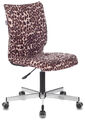Кресло Бюрократ CH-330M/LEOPARD (Office chair CH-330M leopard Italia LEO cross metal черный) артикул A148271-1-1