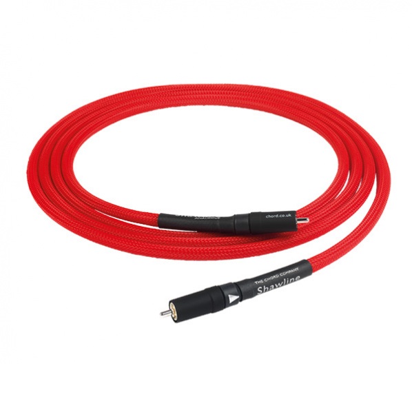 Кабель межблочный аудио Chord Company Shawline Subwoofer RCA 3m артикул A138203-1