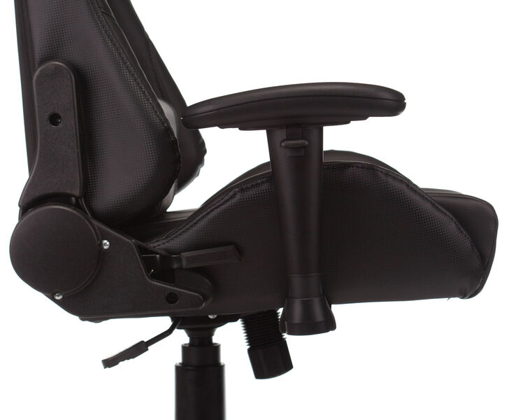Кресло A4Tech BLOODY GC-550 (Game chair Bloody GC-550 black eco.leather cross) артикул A148302-1-6
