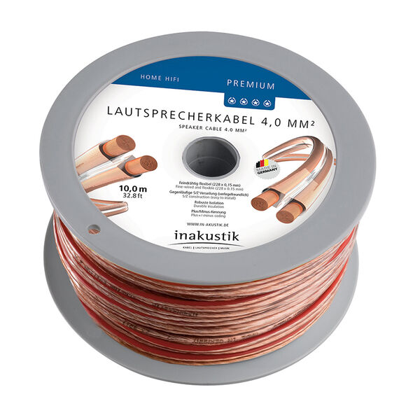 Акустический кабель In-Akustik Premium LS 2x4.0 mm2, 10.0m (00402410) артикул A112964-1