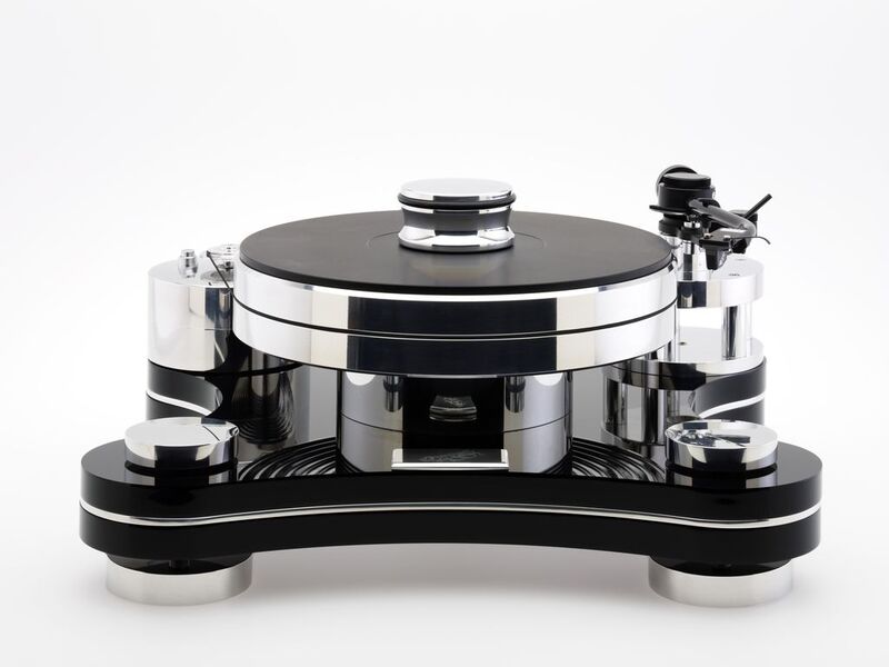 Виниловый проигрыватель Transrotor ZET 3 Black (Черный) с тонармом Rega RB 880, MC головкой Transrotor Merlo, Блоком питания Konstant M1 Reference и прижимным диском артикул A138441-1