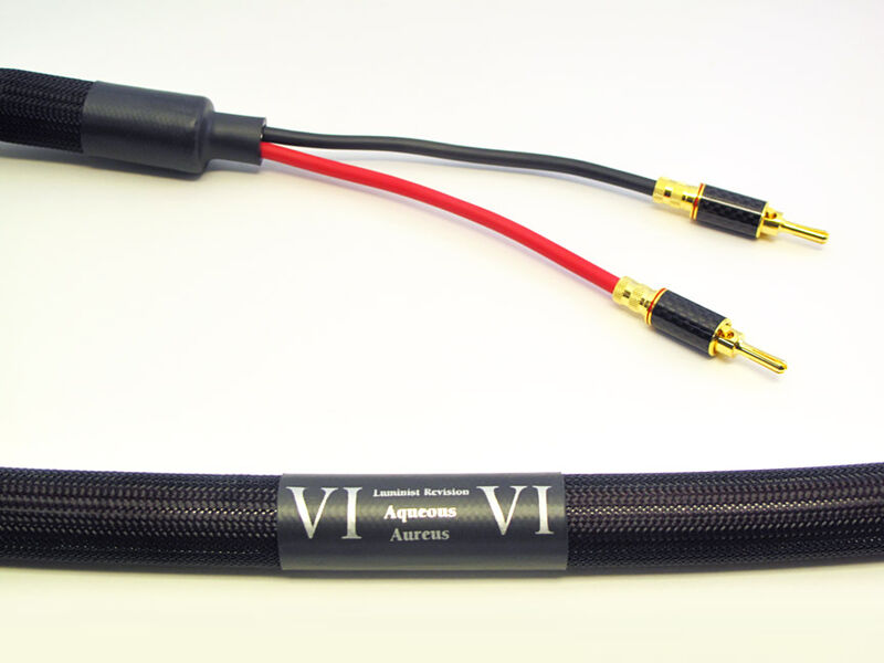 Акустический кабель Purist Audio Design Aqueous Aureus Bi-Wire 2.0m (banana) Luminist Revision артикул A108100-1