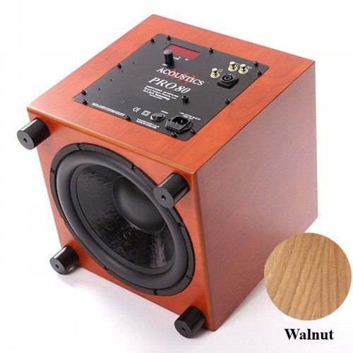 Сабвуфер MJ Acoustics Pro 80 Mk I walnut артикул A102871-1-2