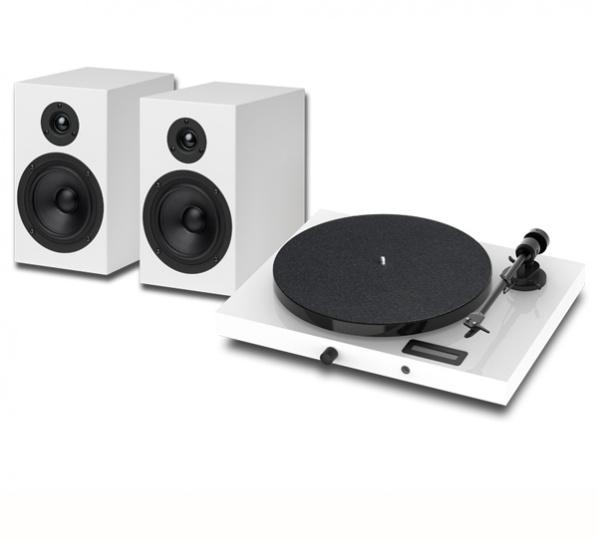 Комплект Pro-Ject SET JUKEBOX E1 + SPEAKER BOX 5 Piano White артикул A152472-1