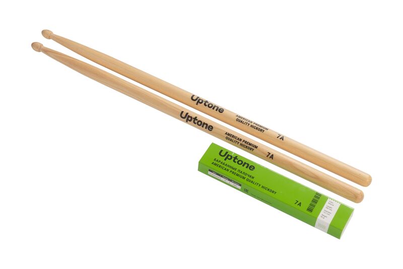 Барабанные палочки UPTONE American Premium Quality Hickory 7A Natural артикул A155057-1-2