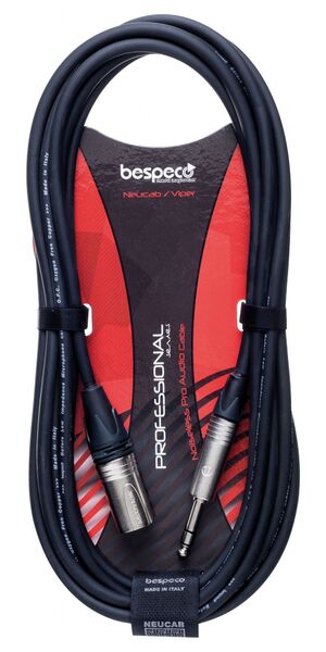 Кабель межблочный XLR-M-Jack Bespeco NCSMM1500 15 m артикул A146539-1-2