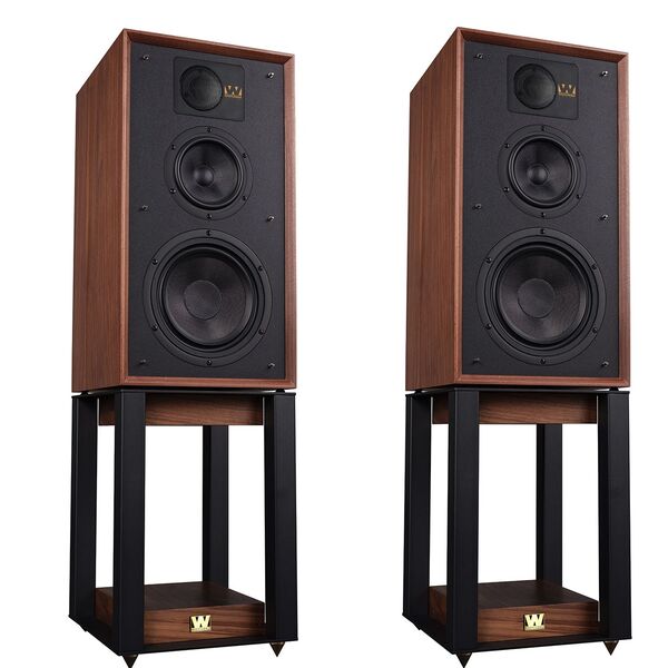 Полочная акустика Wharfedale 85th Anniversary Linton with stands Antique Walnut артикул A124296-1