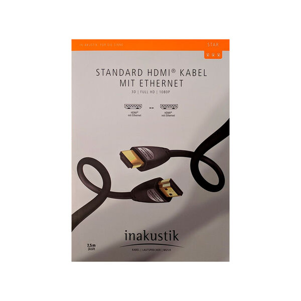 HDMI кабель In-Akustik Star HDMI 7.5m #00324575 артикул A110819-1-2