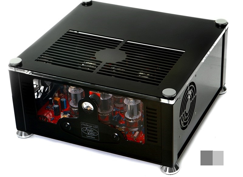 Усилитель мощности AUDIO VALVE Challenger 250 silver/chrome артикул A108873-1