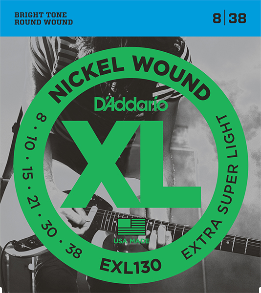 Струны D'Addario EXL130 -PACK NICKEL WOUND SUPER LIGHT артикул A153707-1