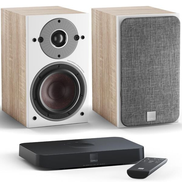 Комплект Dali Oberon 1 C Light Oak + Sound Hub Compact артикул A134881-1