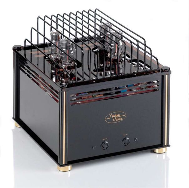 Усилитель мощности AUDIO VALVE Baldur 70 black/gold артикул A106896-1