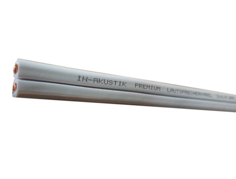 Акустический кабель In-Akustik Premium LS White 2x4.0 mm2 м/кат (катушка 100м) #0040246 артикул A113382-1