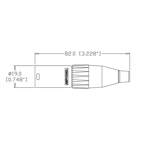 Разъем Amphenol AC3MMB артикул A121680-1-2