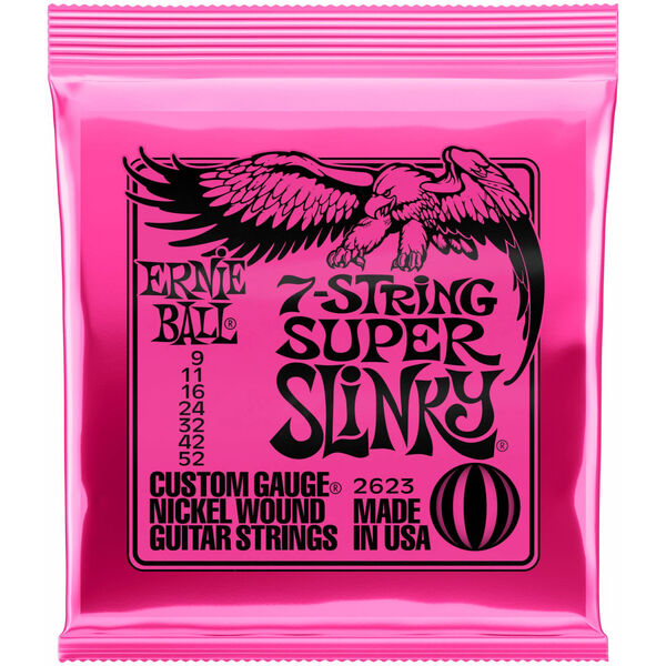 Струны для электрогитары Ernie Ball 2623 Nickel Wound Super Slinky артикул A168522-1
