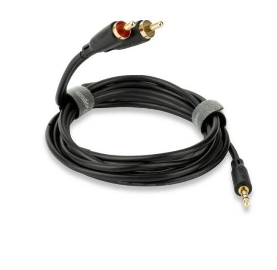 Цифровой кабель QED QE8114 Connect J2P Mini Jack - 2 RCA 1.5m артикул A160548-1