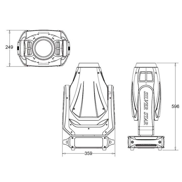 Световое оборудование Silver Star SS659SC PLUTO 350 артикул A119588-1-3