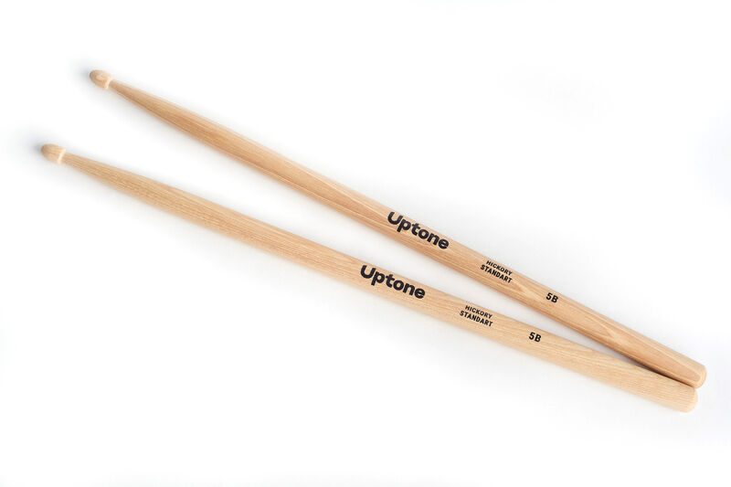 Барабанные палочки UPTONE Hickory Standard 5B Natural артикул A155064-1-3